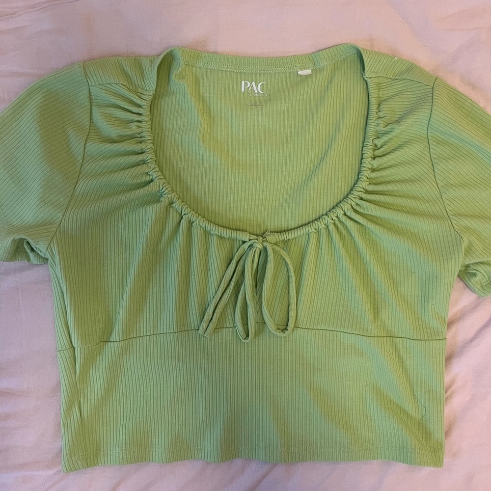 pacsun green top